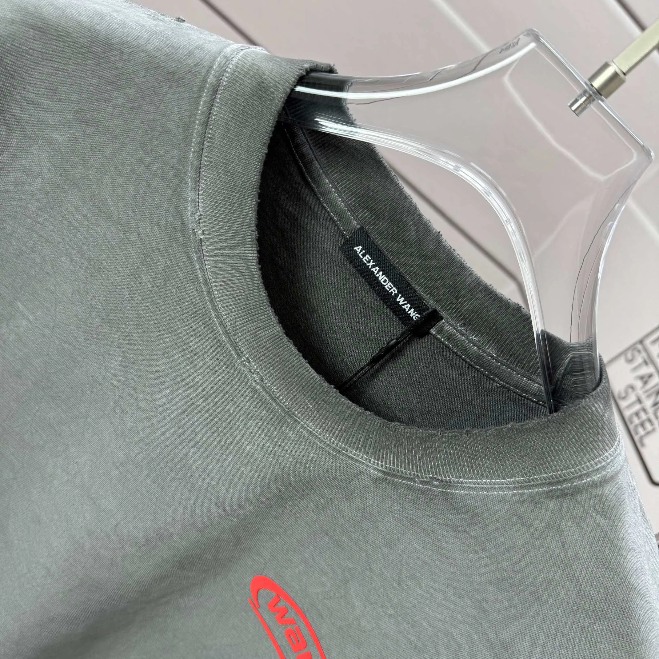 # 95 Alexand 2026 New Arrival tee Same Style : : Gray Size :S M L XL XXL Size： S （90-130 ） M （120-150 ） L （140-165 ） XL （160-180 ） XXL （180 ）